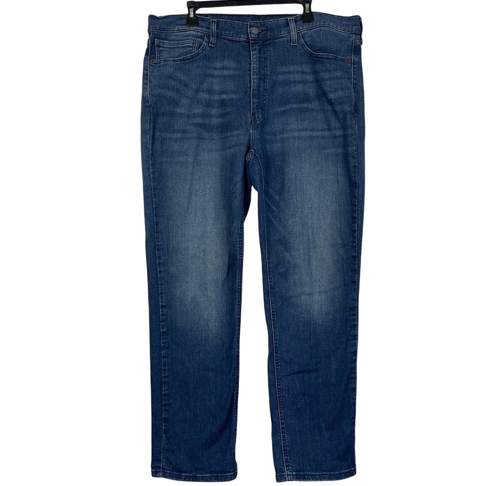 Levi's 541 Athletic Fit Mens 40x32 (Actual 30.5") Medium Wash Denim Blue Jeans